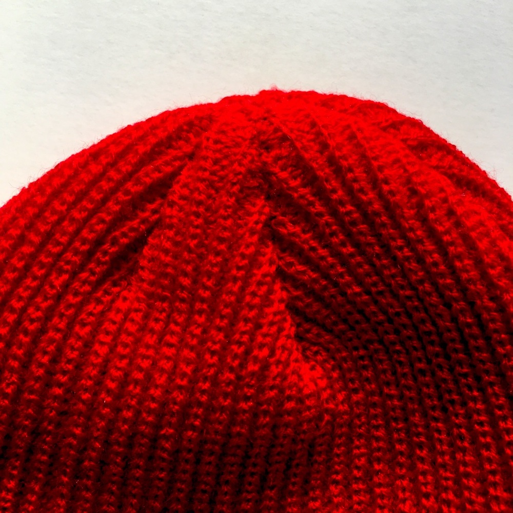 Maroon Cap Beanie - Unisex - Picture 2 of 3